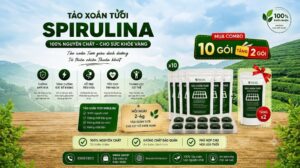 Tảo xoắn tươi - Combo mua 10 tặng 2
